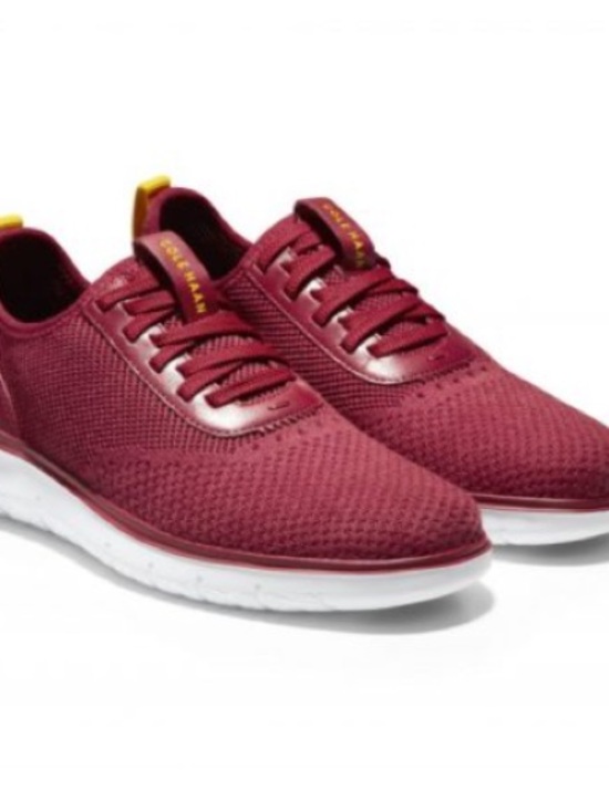 Cole Haan Other - Cole Haan Men's Knit Generation Zerogrand Sneakers in Red Burgundy Sz 12